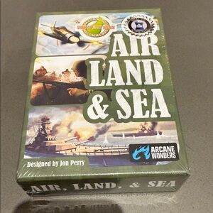 NEW Land & Sea Card Game.